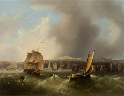Coast Scene by Frederick Calvert
